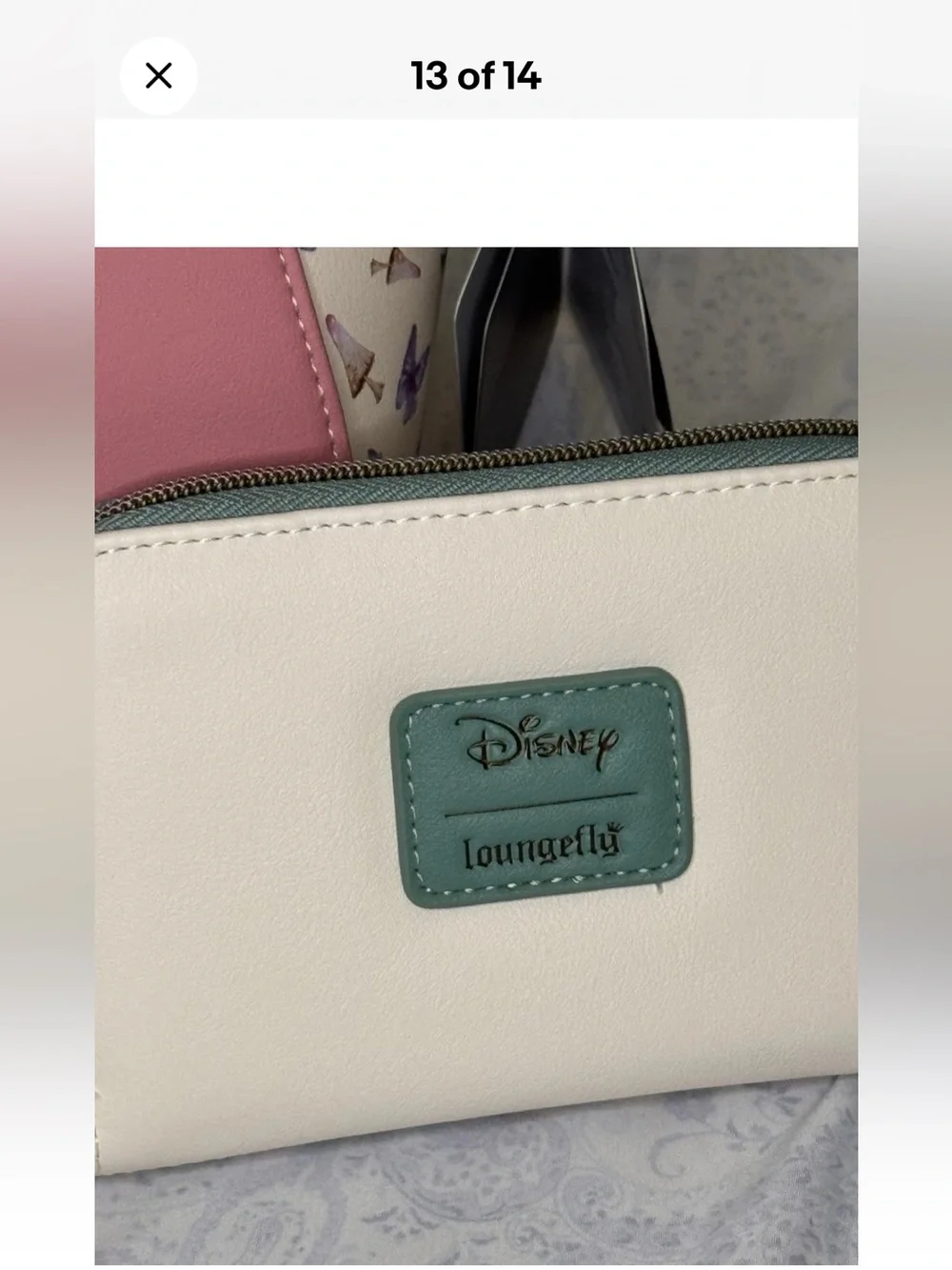 Loungefly Tinkerbell Flower Nap Satchel & Wallet